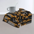 thumbnail image 6 of Fotbe Yellow Excavator Pattern Premium Towels , (27.5x16in) Lightweight and Highly Absorbent Quick Drying Microfiber Towel, Perfect for Daily Use, 6 of 6