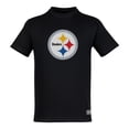 thumbnail image 3 of NFL Playera Aficionado Básica Pittsburgh Steelers Negro para Hombre, Talla Extra Grande, 3 of 9