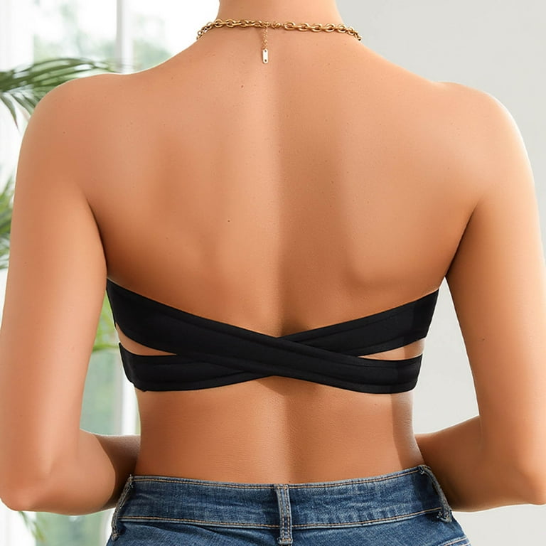 Women's Nylon Stretch Strapless Bra - Seamless Support for Wedding Dresses  & Everyday Wear - Walmart.com
