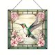 thumbnail image 5 of Atrapasueños acrílico para colgar en panel de ventana, 30x30cm (colibrí), 5 of 9