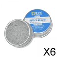thumbnail image 1 of Colaxi 6xPaste Iron Tip Flux Repair Soldering Tip Cleaner for Iron Head Maintenance Oxide Iron, 1 of 8