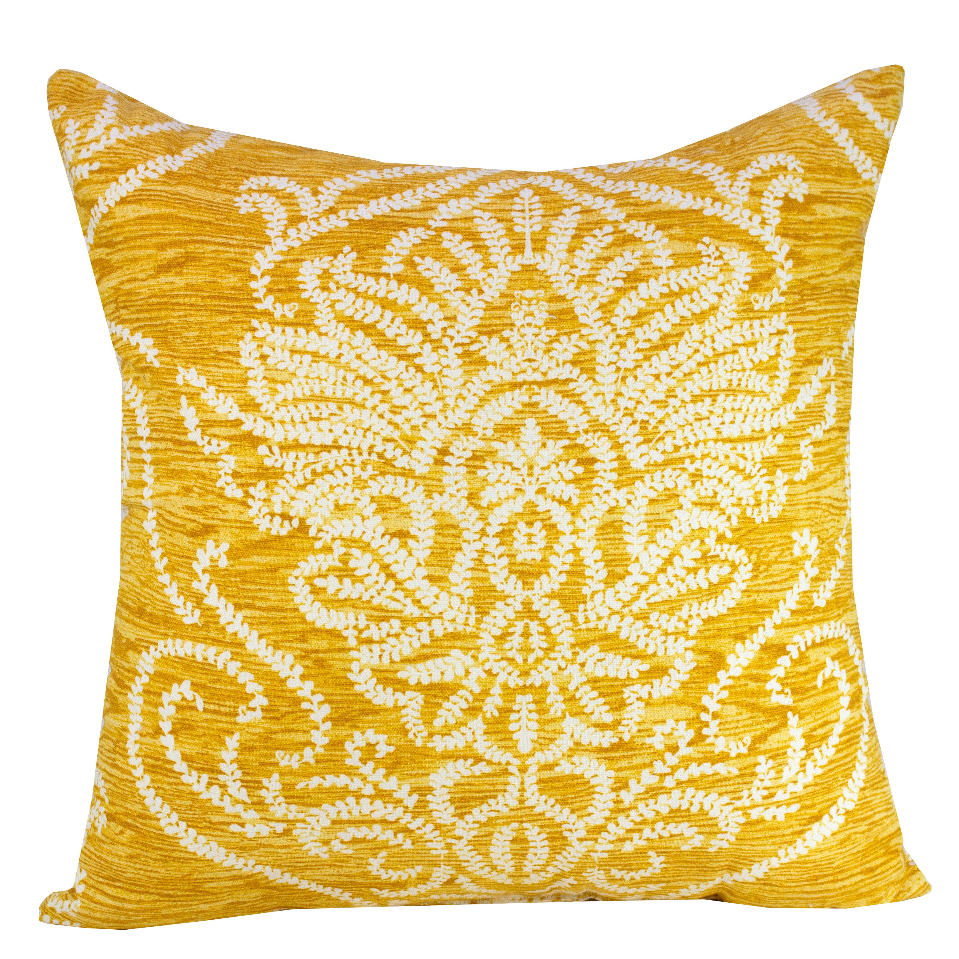 Better Homes & Gardens Damask Scroll Color Yellow 8 Yards by the Bolt 100% Cotton 54" Width Fabric