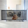 thumbnail image 2 of Puerta mágica para perros para el hogar, ancho ajustable, valla para mascotas, red protectora para escaleras, 2 of 4