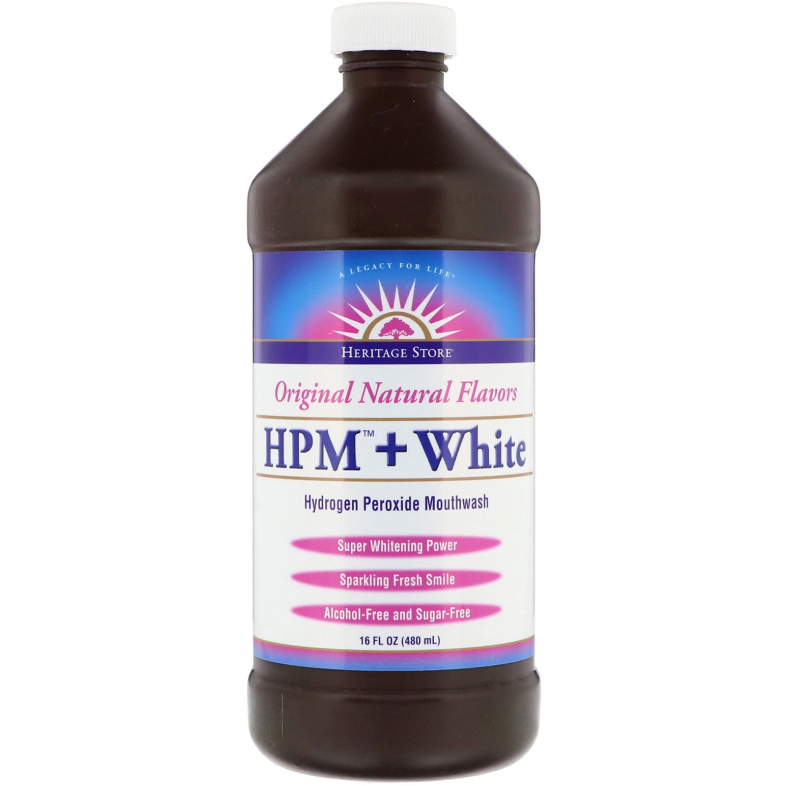 Heritage Store Hpm White Hydrogen Peroxide Mouthwash Super Whitening Power 16 Fl Oz 480 Ml Walmart Com Walmart Com Heritage Store Hpm White Hydrogen Peroxide Mouthwash Super Whitening Power 16 Fl Oz 480 Ml Walmart Com Walmart Com