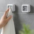 thumbnail image 4 of Portable Wall Mount Self Adhesive Dish Cloth Racks Bath Room Gadgets Kitchen Accessory, 4 of 5