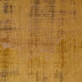 thumbnail image 6 of HomeRoots 9' X 13' Yellow And Brown Abstract Non Skid Area Rug, 6 of 8