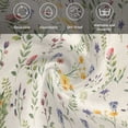 thumbnail image 6 of Wildflowers Blossom Cloth Napkins, Spring Pastoral Botanical Flowers Beige Washable and Reusable Dinner Napkins Set of 4, Table Napkin for Kitchen Party Birthday Wedding Hotel Housewarming 20"x20", 6 of 9