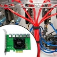 thumbnail image 4 of PENGXIANG Hot PCI Express X4 20Gb 1 To 6 Riser Card PCI-E To PCI-E Adapter PCIE Slot 4X To 16X USB 3.0 Riser Extender For Bit Miner Mining, 4 of 5