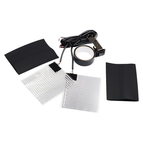 Universal Motorcycle Motorbike ATV Heated Grips Handlebar Heater Hand Warm Grip Inserts Pads Winter Warmer 12V