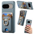 thumbnail image 1 of Case for FOXDOCK Google Pixel 9 Pro , Leather, Bear Ring, Card Holder, 1 of 4