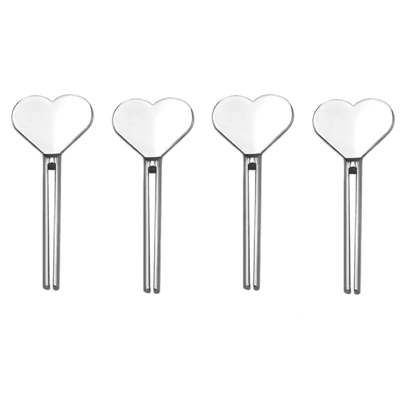 4Pcs Stainless Steel Toothpaste Squeezer Key Cream Tube Squeezing Cosmetic Oil Paint Squeezer
