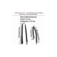 thumbnail image 2 of Double Dog Leash For 2 Dogs,dog Leash,360tangle-free Double Dog Leash,multifunctional Detachable Leash,elastic Material Shock Absorption, 2 of 4