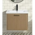 thumbnail image 4 of San Diego 24" Floating Bathroom Vanity Oak, 4 of 11