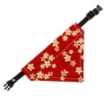 thumbnail image 5 of Pet Cotton Triangle Scarf Cute Sweet Soft Comfortable Handmade Adjustable Dog Cat Bandanas Bibs, 5 of 9