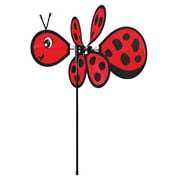 In The Breeze 2802 — Lady Baby Bug Spinner — Colorful and Fun Garden and Yard Wind Spinner
