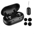 thumbnail image 3 of Auriculares InaláMbricos Mini Bluetooth 5.4 con Estuche de Carga InaláMbrica Mini Auriculares Bluetooth Invisibles Negros, 3 of 5