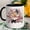 Black, variant on 1pc Mug Coffee Cups Elegant Floral Design Ceramic Mug with Soft Pink and White Blooms Perfect for Coffee Tea Daily Use Home Office Decorative Gift Idea Party/ Office/ Thank You/ Christmas Gifts