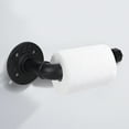 thumbnail image 3 of Roll Paper Shelf, Easy To Clean Toilet Paper Holder Rod, Tissue Holder For Bathroom Tissue Holder Kitchen For Living Room Balconies Bathrooms, 3 of 8