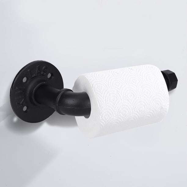 Soporte para pañuelos, tubería de agua para baño, estante de papel para rollo de pared, soporte para papel higiénico, uso conveniente Jadeshay A