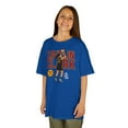 thumbnail image 2 of Caitlin clark #22 Women Basketball Cartoon Kids Heavy Cotton Tee-KWBCC2268B-Royal-L, 2 of 3