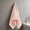 Pink-PK, variant on MMJ Household Striped Towel Set Soft Absorbent 100 Cotton for Bathroom Kitchen Hand Face Quick Drying 13.4x29.1in