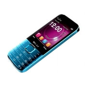 BLU Diva X - Feature phone - dual-SIM - RAM 64 MB - microSD slot - LCD display - 240 x 320 pixels - rear camera 1.3 MP - blue