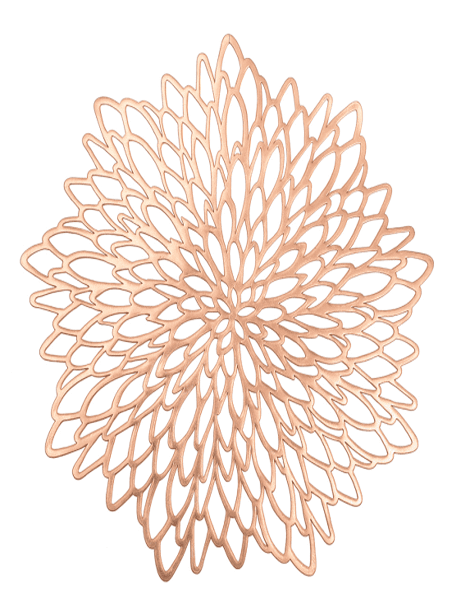 Gureui 1/8/10 Pieces Dining Table Set, Round Plastic Table Mats,Multiple Purposes Washable