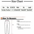 thumbnail image 2 of LLYwey Capris Yoga Pants For Women Women's Casual Cotton and Linen Wide Leg Pants Female Hiking Pants Long Pant Style H25 Blue One Size, 2 of 2