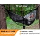 thumbnail image 4 of Red para hamaca Foxelli XL: red de 12 pies para hamacas, red para hamaca portátil liviana, instalación rápida y fácil, se adapta a todas las hamacas para acampar, 4 of 5