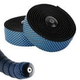 thumbnail image 2 of Bike Handlebar Tape PU EVA Handle Wraps for Bicycling Riding Biking Blue, 2 of 8