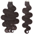 thumbnail image 4 of SEGO Ombre Tape In Human Hair Extensions Deep Wave 100% Remy Human Hair Soft Straight Hair Skin Weft Seamless, 4 of 8