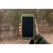 (4 pack) Swiss Tech Leistung 20000 mAh Wireless Solar Power Bank with Flashlight IP54