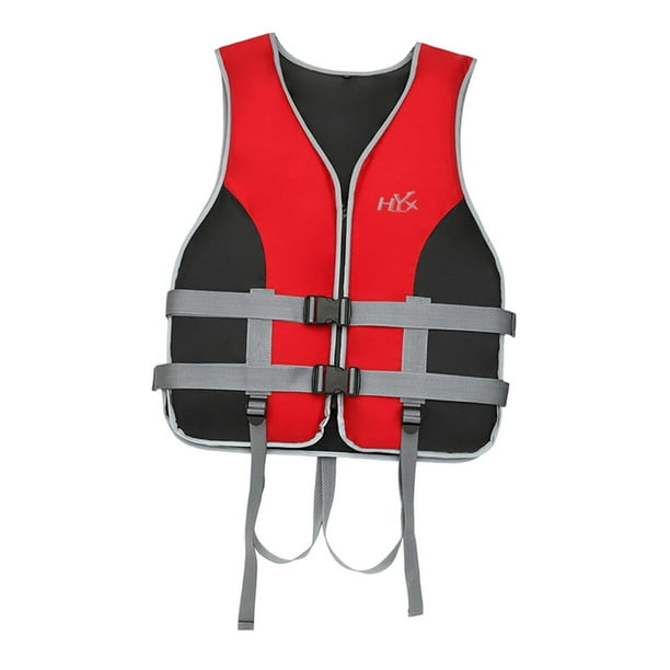 Chaleco Salvavidas Para Adultos, Resistente, Para Rafting, Remo, Deportes Acuáticos, Rojo, Talla M M roja