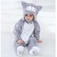 thumbnail image 2 of Ca Disfraz de dinosaurio para niños pequeños Disfraz de animal mono con capucha lindo para niños Halloween, 2 of 5