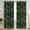 Black Plant Curtains, variant on Blackout Curtains 84 Inches Long Thermal Insulated Grommet Drapes Curtains for Bedroom Living Room, Colorful Boho Vintage Floral Bird Shabby Chic Coquette Rustic Farmhouse Patterned Curtain