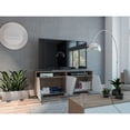thumbnail image 5 of Mueble Mesa Fraktal P/ TV 70pulg Miel Blanco Excelsior, 5 of 5