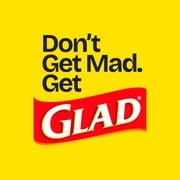 Glad ForceFlex Tall Kitchen Drawstring Trash Bags, 13 Gal, Gain Lavender, 40 Count