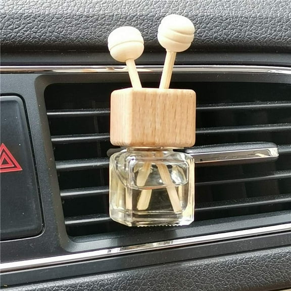 Car Air Freshener Bottle, Empty Essential Oil Diffuser Bottle, 2025 Car Air Freshener Vent Clip, Vials Fragrance Ornament Decor