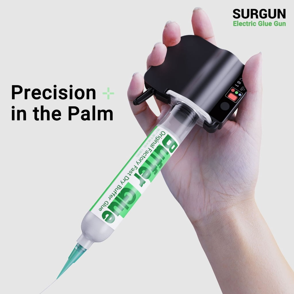 Zeiwohndc 3 Speed LED Electric Glues Guns Rechargeable Battery for Phone Screen Repairs