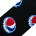 thumbnail image 4 of Crazy Socks, Pepsi Soda Bottle Caps, Men's Crew Socks Funny Novelty Gift, 4 of 6
