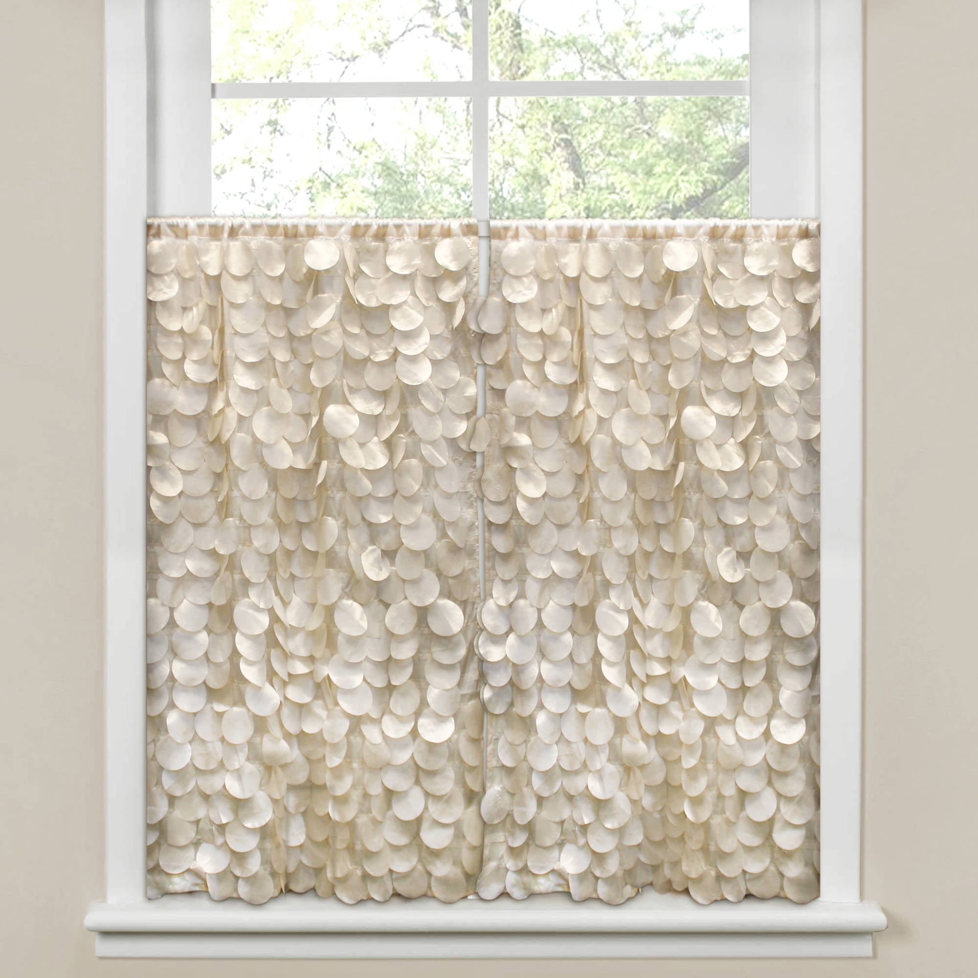 Gigi Kitchen Tier Ivory Set Com