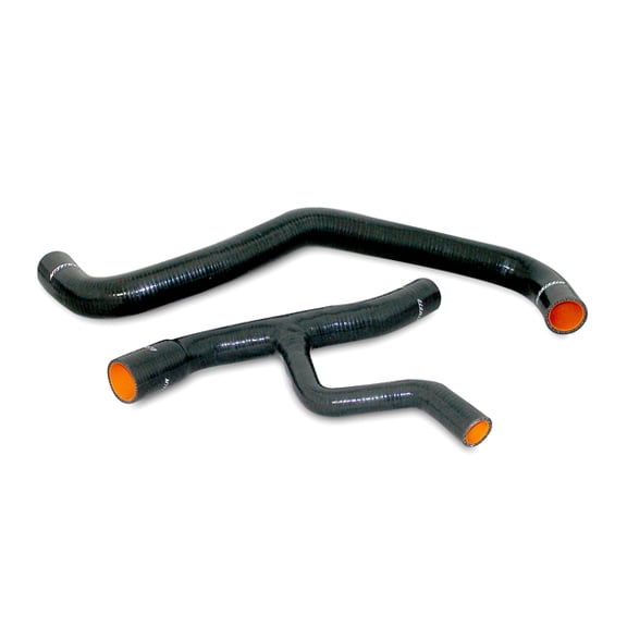 Mishimoto MMHOSE-MUS-96BK Silicone Radiator Hose Kit Compatible With Ford Mustang GT 2001-2004 Black