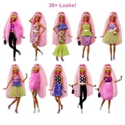 Barbie Extra Fashion Doll with Mix-and-Match Clothes and Accessories for 30+ Looks