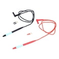 thumbnail image 3 of Risegun Kit De Sonda Multímetro, Línea De Pluma De Prueba Digital, Suministros De Probador Eléctrico, Aguja De Cobre, Punta Fina Y Puntiaguda, 20A, 100CM, 3 of 8