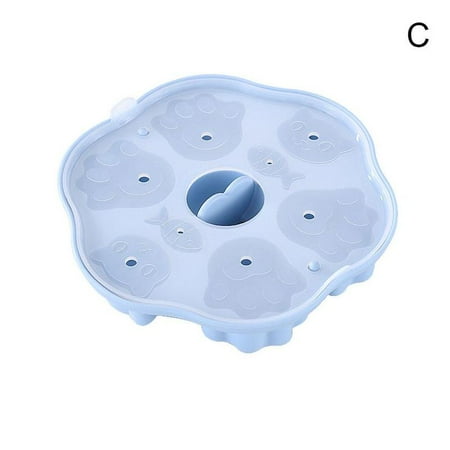 

Food Grade Baby Silicone Steamed Cake Mold Steamed Cake Rice Cake Jelly Pudding Baby Food Supplement Tool Cat Claw With Lid X9Z2