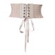 thumbnail image 3 of Cinturón ancho de cintura elástica Sunnimix para mujer beige 60-80cm, 3 of 8