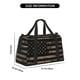 thumbnail image 3 of Fotbe American Flag with Desert Camouflage Bolsa de Viaje con Estampado, Bolsa de Fin de Semana para Mujer con Compartimento para Zapatos, Bolsa de Gimnasio con Bolsillo Húmedo, 3 of 7