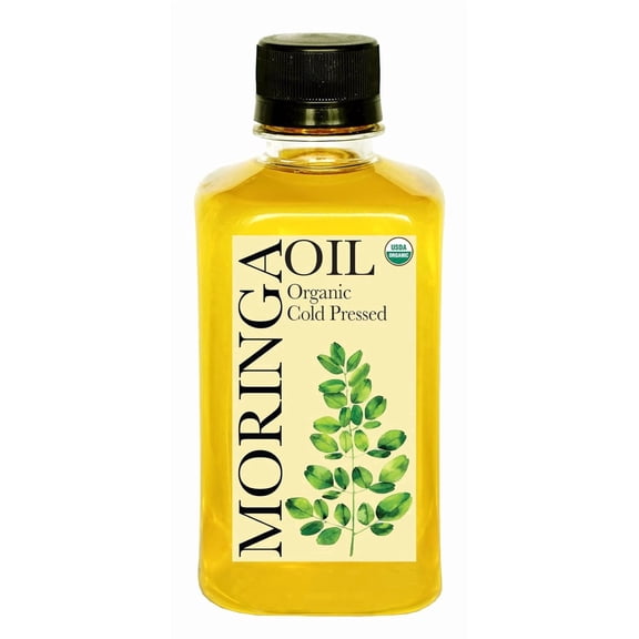 DAANA Organic Moringa Oil for Skin: Extra Virgin, Cold Pressed (12 Fl Oz)