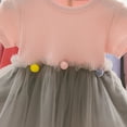 thumbnail image 5 of Herrnalise Baby Girl Trend Lovely Short Sleeve Net Yarn Dress Son Princess Skirt, 5 of 9