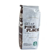 Starbucks Decaf Pike Place Whole Bean Coffee 16 oz Bags - Pack of 2